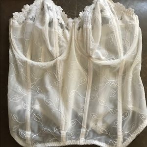 Lace wedding bustier- Elomi 36G
